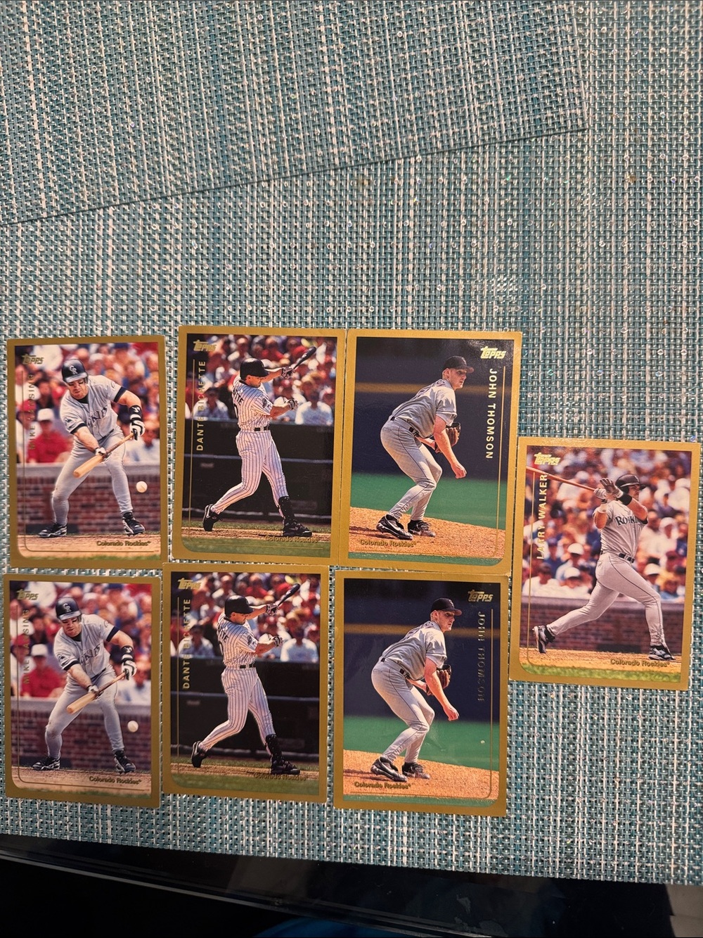 1999 Topps Baseball Cards- Colorado Rockies